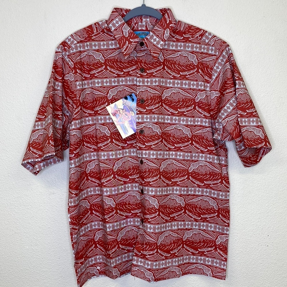 Joe Kealoha's by reyn spooner Hawaiian Shirt NWT Size Medium